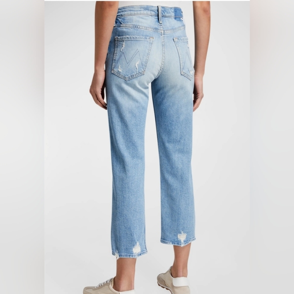 MOTHER Superior Tomcat Distressed Jeans, Size 28 - Picture 2 of 7